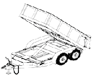 Hydrualic Dump trailer plans 10x5.gif